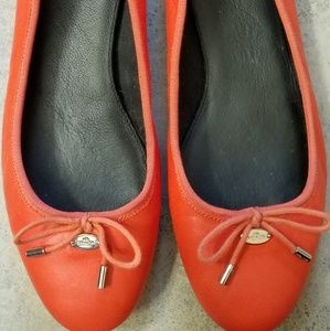 Red Coach Florabelle Flats